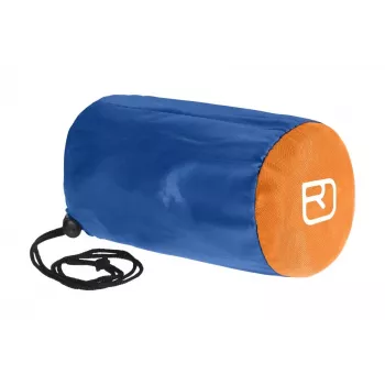ORTOVOX Bivy Ultralight dla dorosłych prostokątny śpiwór poliuretan, srebrno-niebieski, pomarańczowy