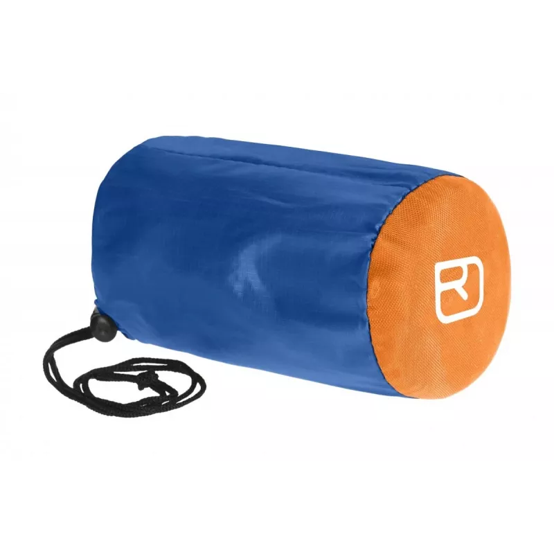 ORTOVOX Bivy Ultralight dla dorosłych prostokątny śpiwór poliuretan, srebrno-niebieski, pomarańczowy