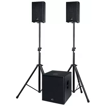 ACT SOL8SISAS Solton ACT SAT Aktywny System PA 2.1 1000W RMS z 15-calowym subwooferem i 8-calowymi satelitami