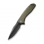 CIVIVI Baklash C801K Nóż składany 9Cr18MoV Zielona Micarta Coarse