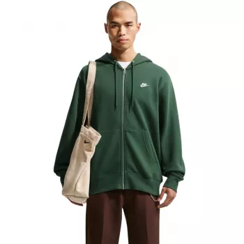 Bluza męska Nike Club BB FZ Hoodie zielona FN3861 323 L