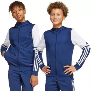 Bluza dla dzieci adidas Squadra 25 Hoody granatowo-biała JD4800 140cm