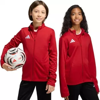 Bluza dla dzieci adidas Entrada 26 Track czerwona JZ6612 128cm