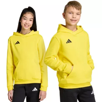 Bluza dla dzieci adidas Entrada 26 Hoody żółta JZ6564 116cm