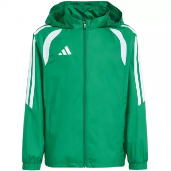 Kurtka dla dzieci adidas Tiro 26 League Windbreaker zielona KT2427 164cm