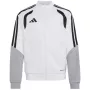 Bluza dla dzieci adidas Tiro 26 Competition Training biało-szara KA7716 140cm