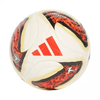 Piłka nożna adidas Bundesliga 26/27 Torfabrik Pro biało-pomarańczowo-złota KG6037 5