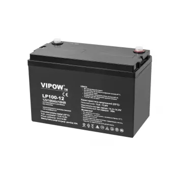 Bateria żelowa VIPOW 12V 100Ah