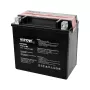 VIPOW BAT0501 Konwencjonalny akumulator ołowiowo-kwasowy do motocykla 12V 14Ah, 140A CCA, z zestawem kwasu