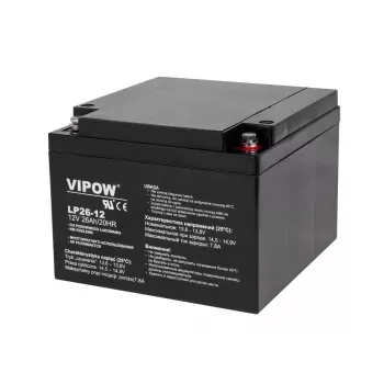 Bateria żelowa VIPOW 12V 26Ah