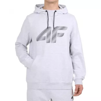 Bluza męska 4F M2548 chłodny jasny szary melanż 4FWMM00TSWSM2548 27M L