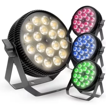 LIGHT4ME ALU TETRA RGBW PAR 18x10W reflektor sceniczny