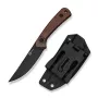 CIVIVI Carveth Nóż o Stałym Ostrzu AEB-L Guibourtia Drewno C25040-3