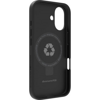 dbramante1928 Iceland Ultra etui tylne na Apple iPhone 17 - czarny - kompatybilne z MagSafe, z podstawką i ochroną D3O IUK3CL006712