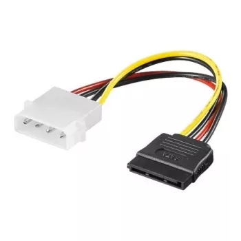 Kabel zasilający S-ATA EXSYS 1 x 4 Pin do 1 x 15 Pin, 15 cm (EX-K3610)