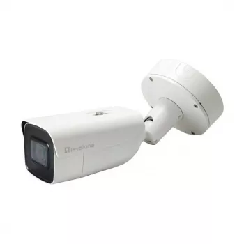 LevelOne FCS-5212 6MP zewnętrzna kamera IP typu bullet z silnikowym obiektywem zmiennoogniskowym, H.265, nocna wizja IR, PoE, IP66, IK10