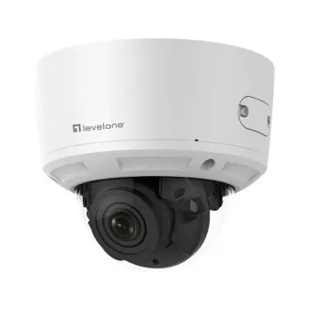 LevelOne FCS-3098 Gemini Zoom kopułkowa kamera IP 8MP H.265 PoE IR wewnętrzna/zewnętrzna