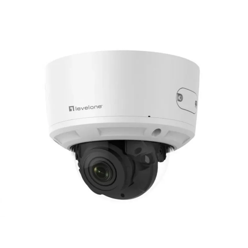 LevelOne FCS-3098 Gemini Zoom kopułkowa kamera IP 8MP H.265 PoE IR wewnętrzna/zewnętrzna