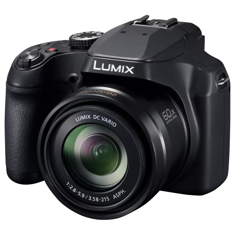 Panasonic LUMIX DC-FZ82D Aparat cyfrowy - 18,1 MP, 60x zoom optyczny, wideo 4K, czarny