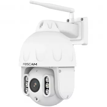 FOSCAM SD8P Zewnętrzna kamera Wi-Fi obrotowa Pan/Tilt, 8MP 4K, 4x zoom optyczny, IP66, biała