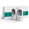 Arlo Essential 3 2K Pan-Tilt-Zoom Wewnętrzna Kamera Bezpieczeństwa (2-Pak, Biały)
