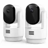 Arlo Essential 3 2K Pan-Tilt-Zoom Wewnętrzna Kamera Bezpieczeństwa (2-Pak, Biały)