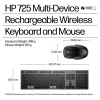 Zestaw klawiatury i myszy bezprzewodowej HP 720 Multi-Device - Twilight Black 9T5A9AA#ABD