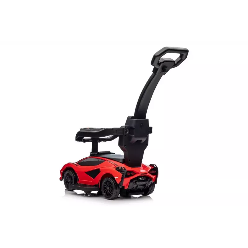 LEAN TOYS Lamborghini QLS-996T Jeździk z rączką do pchania Czerwony