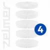 Zelmer ZFD2025 Suszarka do żywności, 5 sit, 520 W, elektroniczna regulacja temperatury 35-70°C, timer 1-48h, wyświetlacz LED, biało-szara