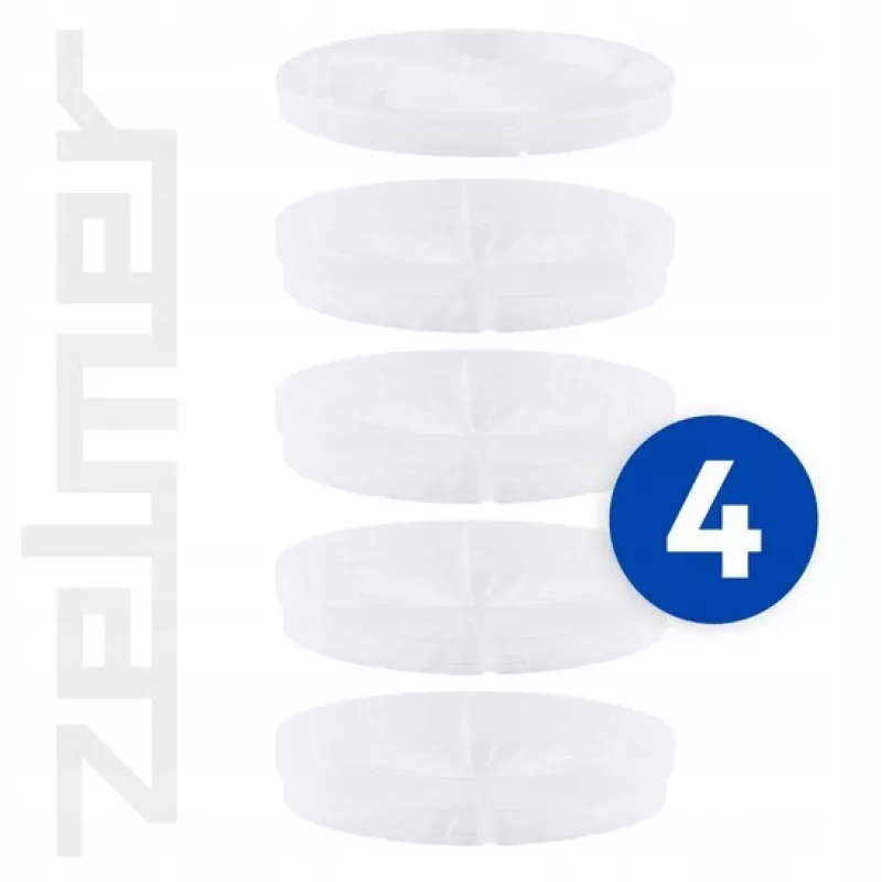 Zelmer ZFD2025 Suszarka do żywności, 5 sit, 520 W, elektroniczna regulacja temperatury 35-70°C, timer 1-48h, wyświetlacz LED, biało-szara