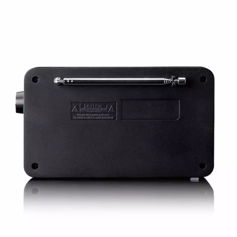 Lenco PDR-033BK Przenośne radio DAB+/FM z Bluetooth i akumulatorem - Czarny