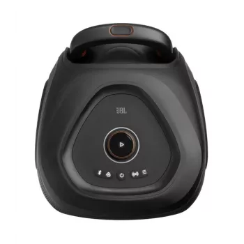 JBL PartyBox 330 Przenośny Głośnik Imprezowy z 240W RMS, Bateria 18h, IPX4 Odporny na Zachlapanie, Bluetooth 5.1, Dynamiczny Pokaz Świateł, Kółka i Teleskopowy Uchwyt, Czarny
