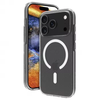 dbramante1928 Greenland Pro etui tylne na Apple iPhone 17 Pro - zgodne z MagSafe - z recyklingowanego plastiku - Stardust