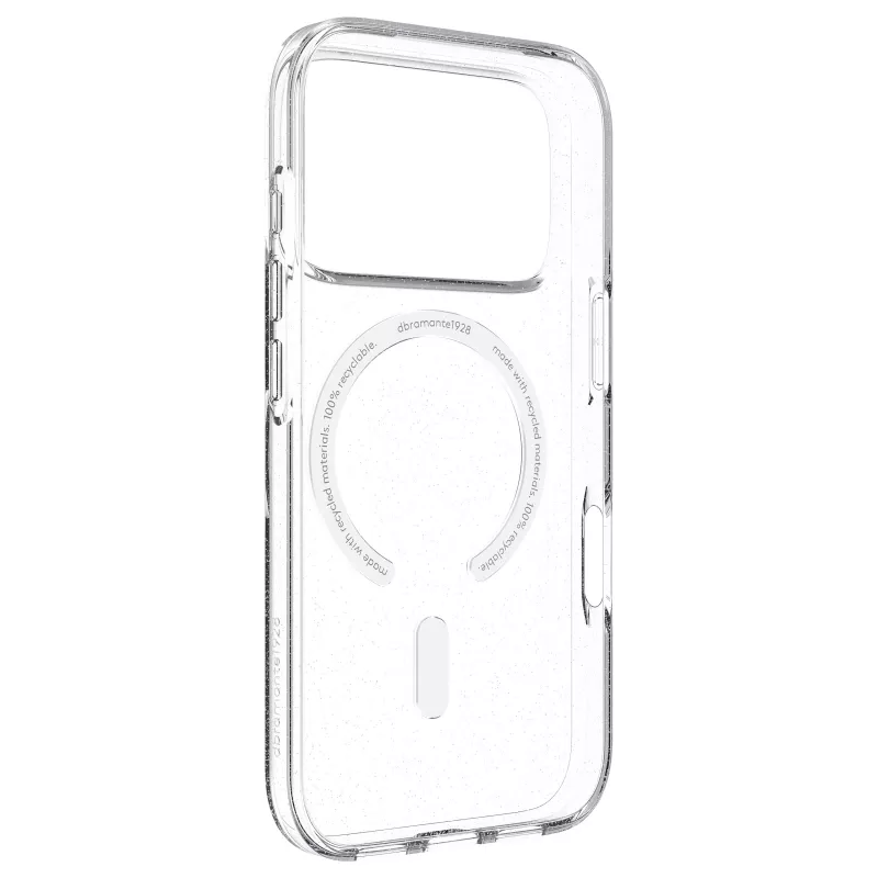 dbramante1928 Greenland Pro etui tylne na Apple iPhone 17 Pro - zgodne z MagSafe - z recyklingowanego plastiku - Stardust