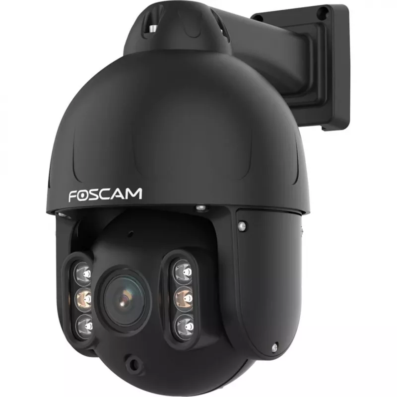Foscam SD8EP Zewnętrzna kamera obrotowa PoE, 8MP 4K, 4x zoom optyczny, IP66, czarna