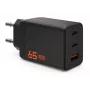 UAG SRGE 65W ładowarka ścienna GaN - 2x USB-C, 1x USB-A, czarna