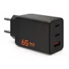 UAG SRGE 65W ładowarka ścienna GaN - 2x USB-C, 1x USB-A, czarna