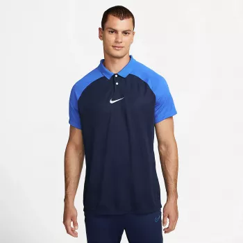 Koszulka polo Nike Academy Pro męska z krótkim rękawem Obsidian/White M