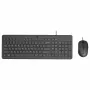 HP 150 – zestaw klawiatury i myszy – USB – francuska
