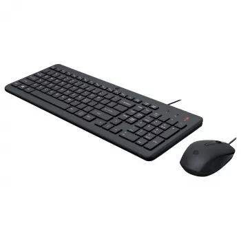 HP 150 – zestaw klawiatury i myszy – USB – francuska