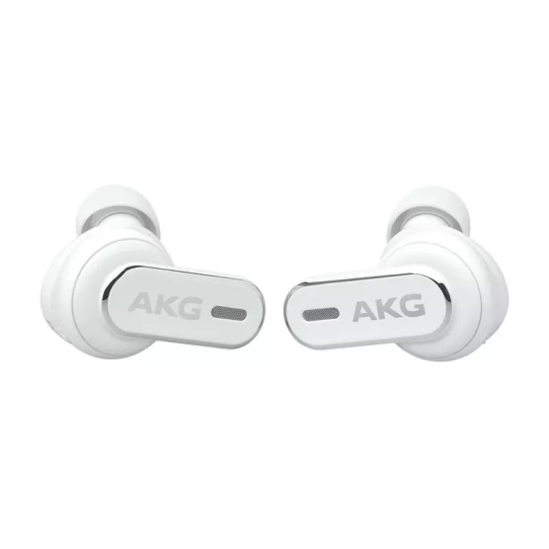 AKG N5 Hybrid Bezprzewodowe Słuchawki Dokanałowe z Redukcją Szumów Białe Bluetooth 5.3