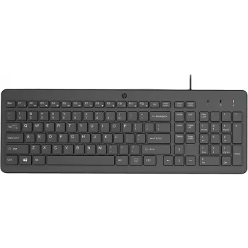 HP 150 Przewodowa Klawiatura Turecka Q USB Czarna 664R5AA#AB8