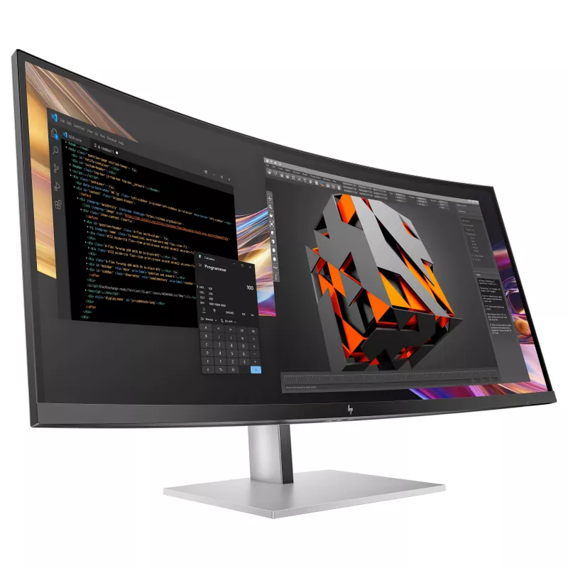 HP 738pu Series 7 Pro 38-calowy zakrzywiony monitor IPS LED WQHD+ 3840x1600 USB-C 65W