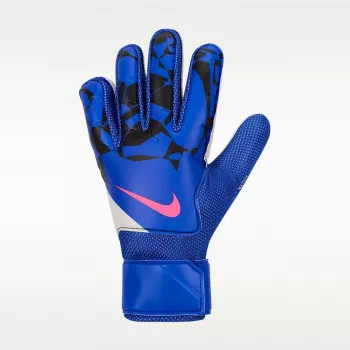 Rękawice bramkarskie Nike Match niebiesko-czarno-różowe, rozmiar 7