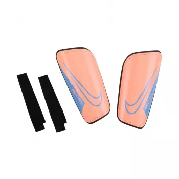 Nike Mercurial Hardshell Ochraniacze na golenie Piłkarskie Pomarańczowe Duże DN3614 852 L