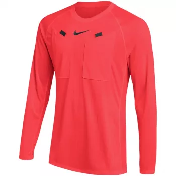 Koszulka sędziowska Nike Dri-FIT Referee III męska z długim rękawem koralowa HV8326 635 M