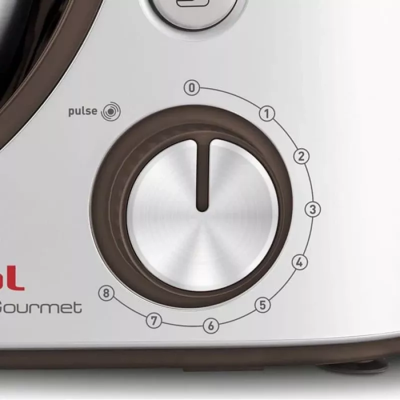 Mikser stojący Tefal QB51K138, 800 W, misa 4,8 L, biały
