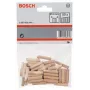 Bosch Kołki drewniane 6 mm x 30 mm, 50 sztuk 2607000444