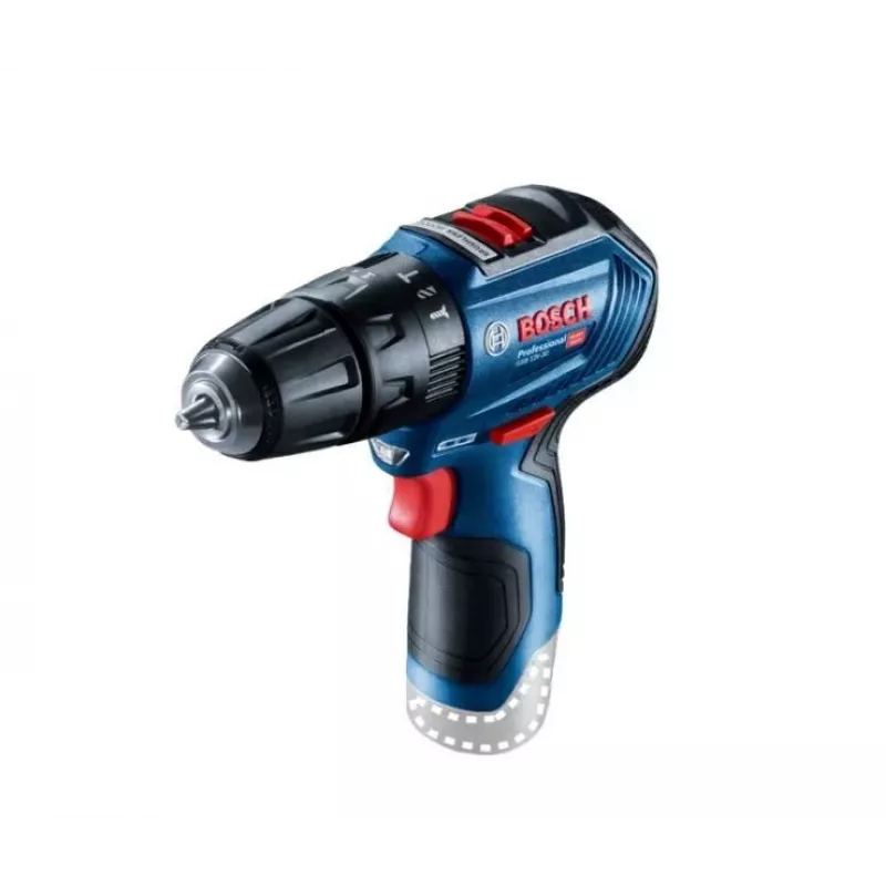Bosch GSB 12V-30 Professional Akumulatorowa Wiertarko-Wkrętarka Udarowa 12V 1600 RPM Bezkluczykowy 820 g