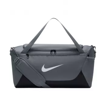 Torba sportowa Nike Brasilia S Duffel Bag Small ciemnoszara/czarna
